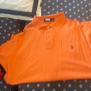 Ralph Lauren Orange Polo Shirt